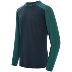SNOWGUM 240gsm Merino Nett L/S Crew Mens