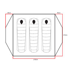SNOWGUM Storm Shelter 3 Person Tent