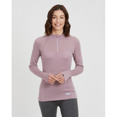 XTM 230gsm Merino Zip Neck L/S Thermal - Womens