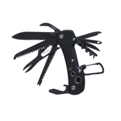 SNOWGUM Black Stainless Steel Pocket Knife