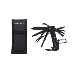 SNOWGUM Black Stainless Steel Pocket Knife